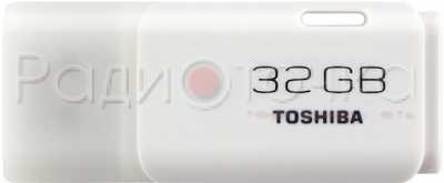 Флэш-память 32Gb Toshiba U202 White Hayabusa (USB 2.0 до 18 Мбайт/сек)