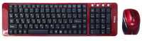 Комплект Dialog KMRLK-0318U Red Katana, беспров. клав.+ беспров. лазер. мышь, USB
