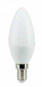 Лампа Ecola E14 7W 4000 110x37 свеча Premium