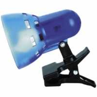 Светильник прищепка Camelion KD-304 (без лампы) 40W R50 E14 пластик синий