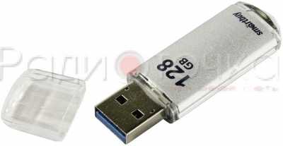 Флэш-память. 128Gb SmartBuy V-Cut (USB 3.0, до 75 Мбайт/сек)