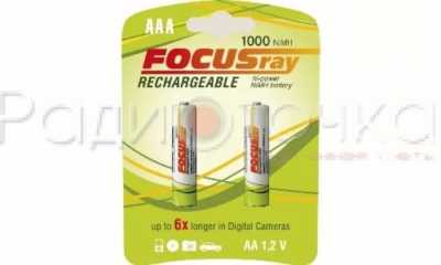Аккумулятор Focusray /R03 1000mAh Ni-MH BL2
