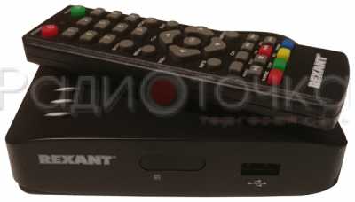 TV-тюнер Rexant RX-510 (DVB-T/T2, SD/HD MPEG2/MPEG4, AVC, H.264, HDMI)