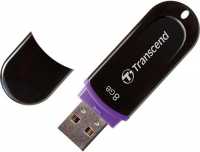 Флэш-память  8Gb Transcend 300 (USB 2.0, до 20 Мбайт/сек)