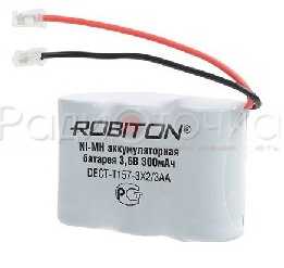 Аккумулятор Robiton DECT- T157 3X2/3хR6 300mAh, 3,6V
