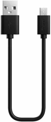 DATA кабель Olmio  micro USB вилка - USB вилка, 3 м 2.1A черный