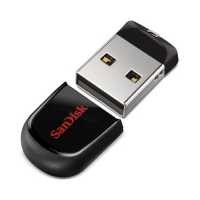Флэш-память 16Gb SanDisk Cruzer Fit (USB 2.0 до 29.2 Мбайт/сек)