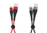 DATA кабель BOROFONE BX32 USB 2.0 - Type C, 5A, 0,25м
