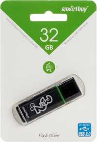 Флэш-память 32Gb SmartBuy Glossy (USB 3.0, до 75 Мбайт/сек)