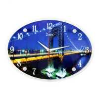Часы настенные "21 ВЕК" Манхэттенский мост