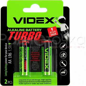 Элемент питания VIDEX LR6/316 Turbo BL4