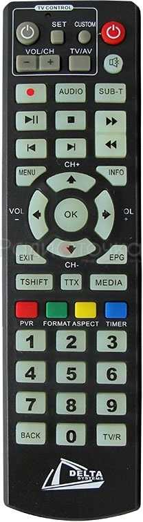 Пульт ДУ SAT Delta Systems DS-950HD, DS-920HD, DS-910HD, DS-750HD, DS-540HD