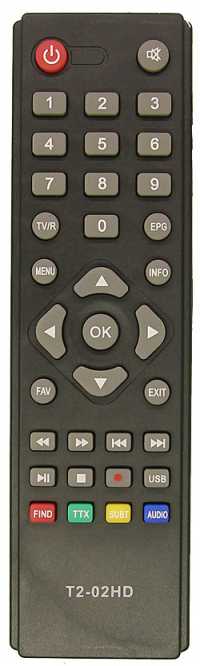 Пульт ДУ SAT OPENBOX T2-02 HD, DVB-T2
