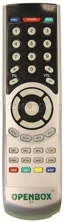 Пульт ДУ SAT OPENBOX X-590 Cl