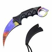 Нож Патриот PT-TRK04 (Керамбит, мраморный градиент)