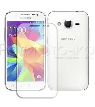 Защитное стекло для Samsung SM-G360H Galaxy Core Prime black 2.5D