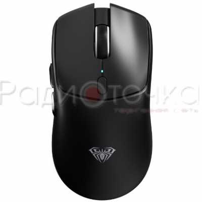 Мышь беспроводная AULA SC580X black, 800-10000 dpi, USB (BT, 2,4Ггц, проводн)