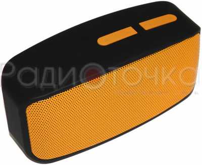 Портативная акустика N10U оранжевая (Bluetooth+USB+micro SD+FM)