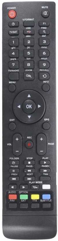 Пульт ДУ SAT AMIKO SHD-7900, SHD-8000, SHD-8110, SHD-8140, STHD-8800, STHD-8820  (Galaxy Innovations