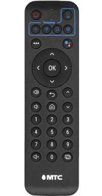 Пульт ДУ SAT МТС RC-306C-05 (Ростелеком RC-3107) voice, оригинал