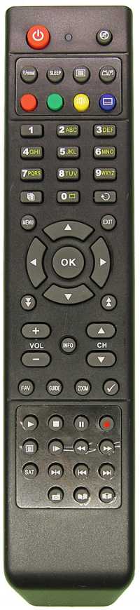 Пульт ДУ SAT Opentech JH-1005 / OHS1740V (НТВ+ HD, Sagemcom)