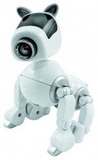 Веб-камера собака-робот белая