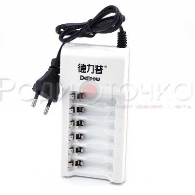 З/У DELIPOW DLP-602  (6 - NiCd/NiMH, АА, ААА)