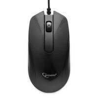 Мышь Gembird MOP-100, черный, 1000 dpi /2 кнопки +колесо-кнопка, USB