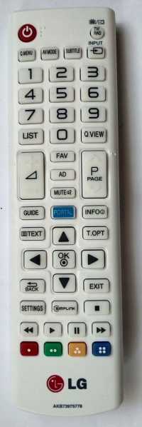 Пульт ДУ LG AKB73975778, оригинал