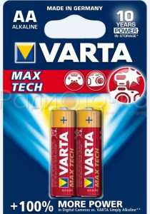 Элемент питания Varta Max Tech/Longlife LR6/316 BL2