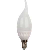 Лампа Ecola E14 10W 4000 129x37 свеча на ветру Premium