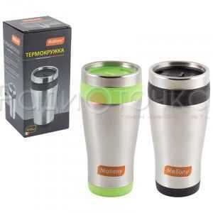 Термокружка Mallony FELICITA, 450мл, нерж.сталь 74038