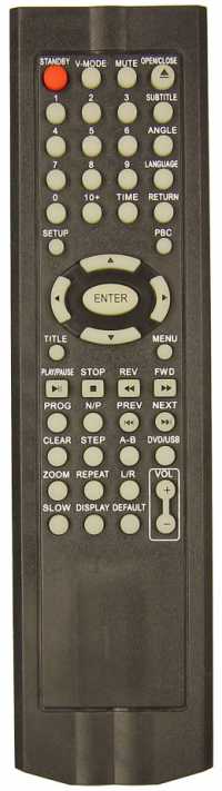 Пульт ДУ Supra DVS-112X ( DVD )  ( FUSION JX-3010B )