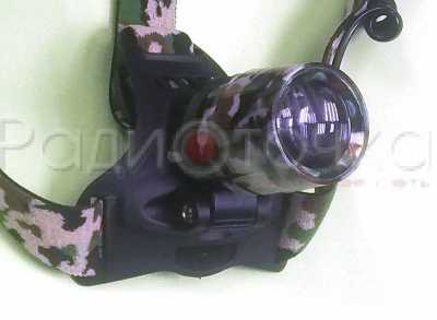 Фонарь налобный FA-8065-T6 (2*18650, ZOOM)