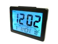 Часы автомобильные VST2619 (будильник, температура, дата, датчик звука)