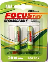 Аккумулятор Focusray /R03 800mAh Ni-MH BL2
