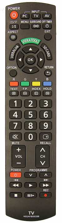 Пульт ДУ Panasonic N2QAYB000399 / N2QAYB000370, (RM-D920 универс)