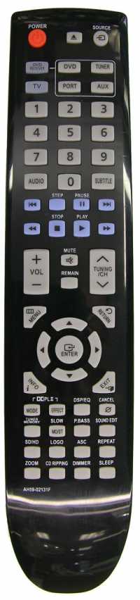 Пульт ДУ Samsung AH59-02131F, AH59-02131B (Home Theatre), RM-D935 Home Theatre (универс.)