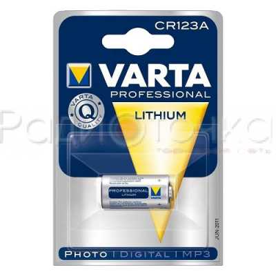 Элемент питания Varta Professional CR123A Photo BL2