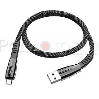 DATA кабель HOCO U70 USB-micro USB, 1.2м нейлон