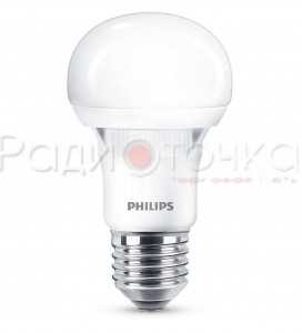 Лампа Philips E27 10W(950lm) 3000K 106х60 Essential