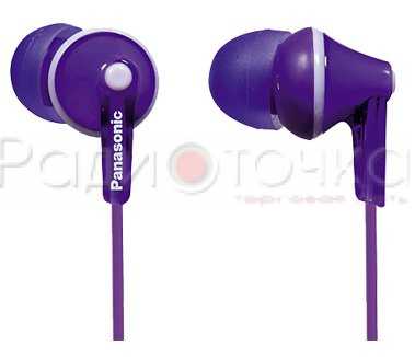 Наушники Panasonic rp-hje 125 E-V фиолетовый