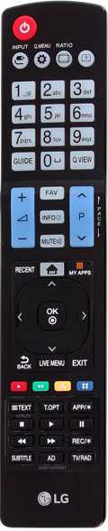 Пульт ДУ LG AKB74455401 LCDTV