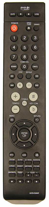 Пульт ДУ Samsung AH59-01644F (DVD+ karaoke)
