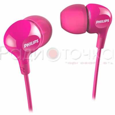Наушники Philips she 3550PK розовые