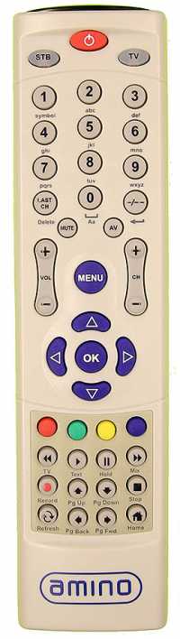 Пульт ДУ SAT AMINO TZ-RC43B-4B / AmiNet 110 и 130 (Стрим ТВ)