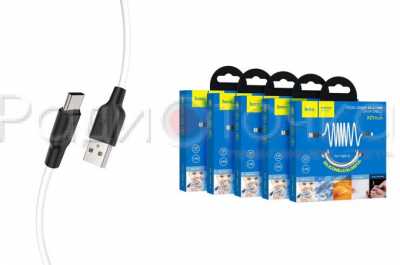 DATA кабель HOCO X21 Silicone USB 2.0 - Type-C, 2.4A, 1м