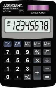 Калькулятор карманный Assistant AC-1104(8 разряд.)