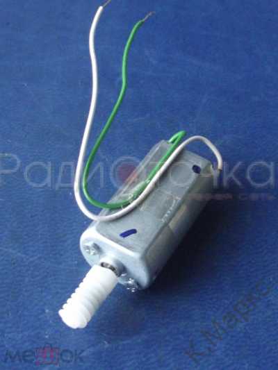 Электродвигатель 9V Mabuchi FF-050SB-11170 червячная передача