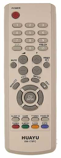 Пульт ДУ Samsung RM-179F (универс.) корпус AA59-00332A